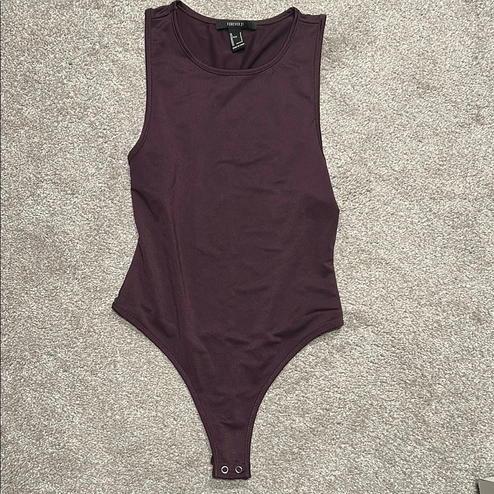 Forever 21 Sleeveless Bodysuit size S